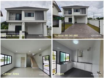 DD 0316 ลดราคาพิเศษ ขายบ้านสร้างใหม่ 4 ห้องนอน 3 ห้องน้ำ สันทรายหลวง ใกล้ที่ว่าการอำเภอสันทราย เชียงใหม่