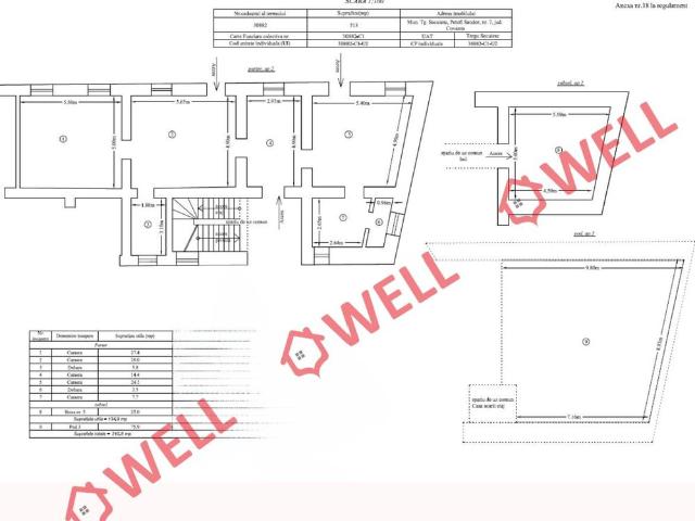 De vânzare apartament cu 5 camere, în centrul orașului Târgu Secuiesc!