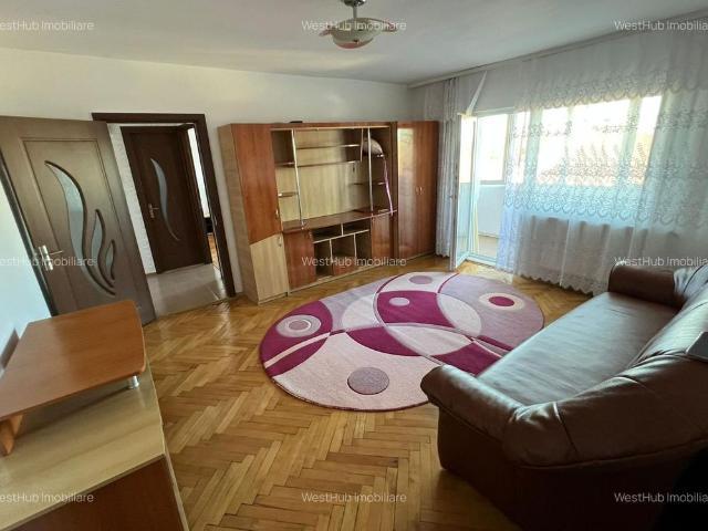 DE INCHIRIAT Apartament 2 camere, 52 mp, etaj 3 Spitalul Judetean