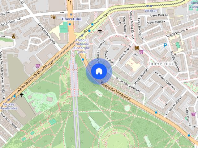 De Închiriat Apartament 2 Camere Tineretului – Vedere Superba