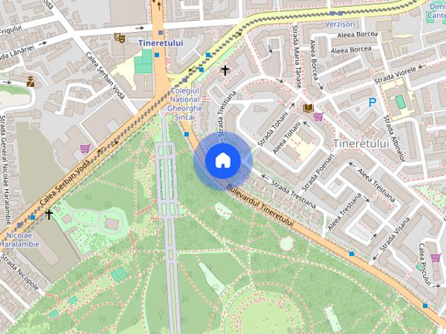 De Închiriat Apartament 2 Camere Tineretului – Vedere Superba
