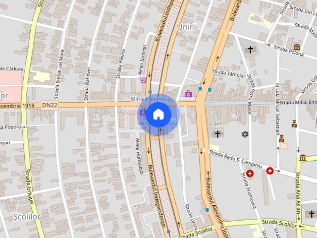 De inchiriat apartament 2 camere Bulevardul Independentei