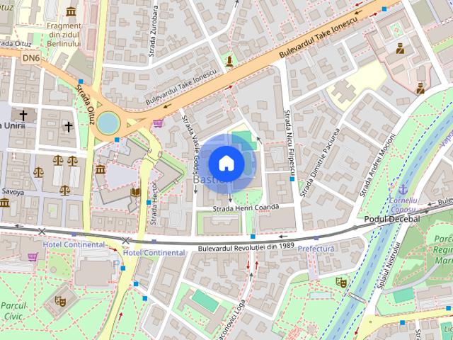 De inchiriat apartament 2 camere in zona Medicinei