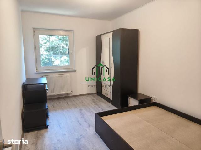 De inchiriat /Apartament 3 camere/64 mp, renovat/centrală proprie