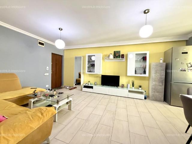 De inchiriat Apartament 3 camere, 60 mp utili, mobilat Dumbravita