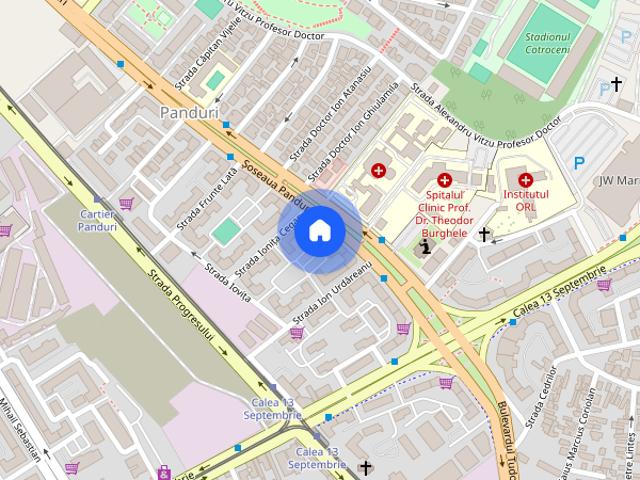 De inchiriat | Apartament 3 camere finisat | Panduri