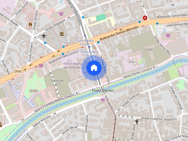 De inchiriat apartament cu 1 camera Badea Cartan