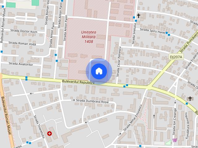 De inchiriat apartament cu 2 camere, mobilat și utilat, zona centrala