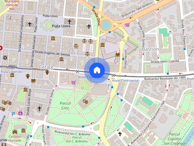 De inchiriat apartament cu o camera in zona Buziasului
