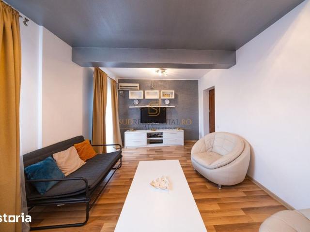 De închiriat apartament duplex 3 camere, 108 mp, complet mobilat