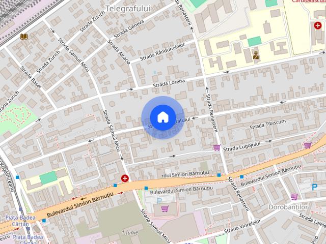 De inchiriat garsoniera in zona Telegrafului cu centrala