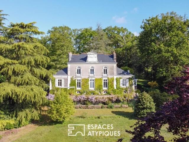 Demeure de prestige Folie Nantaise au bord de l'Erdre