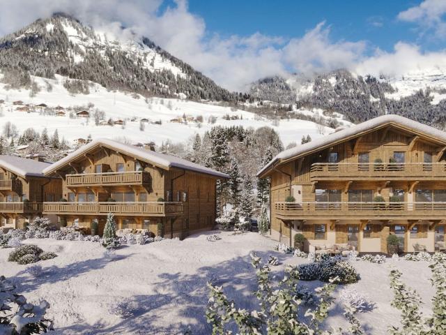 Demi Chalet neuf avec jardin et vues Praz sur Arly 160m² Praz sur Arly