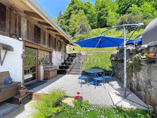 DEMI FERME RÉNOVÉE AVEC VUE PANORAMIQUE MONT BLANC