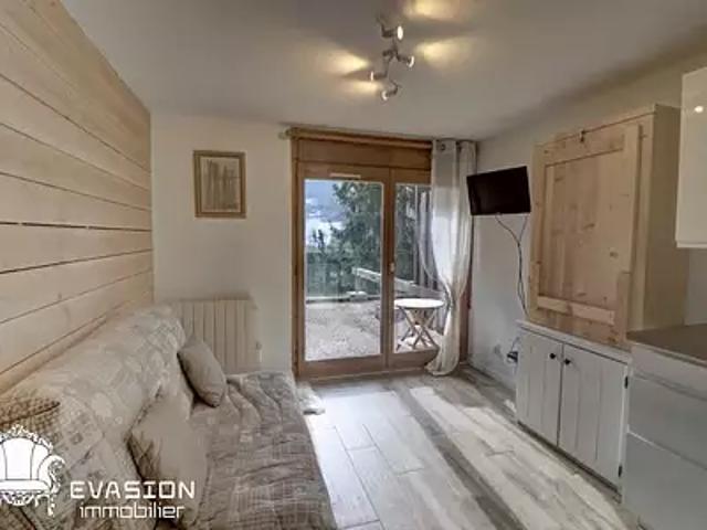 Demi Quartier 74120 Location appartement 1 pièce t1 terrasse