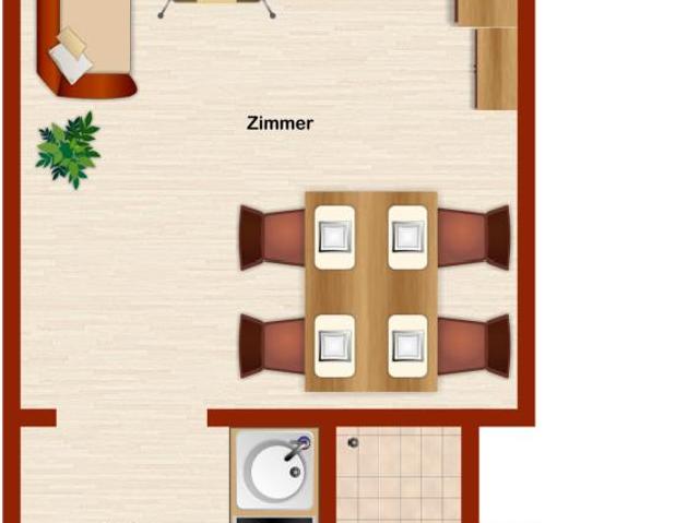 Demnächst frei! 1 Zimmer Wohnung in Göttingen Weende