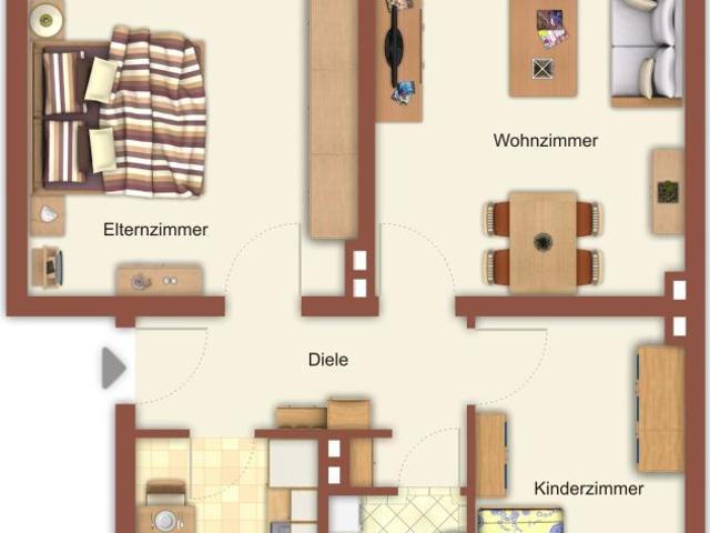 Demnächst frei! 3 Zimmer Wohnung in Mönchengladbach Waldhausen