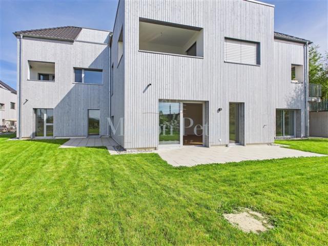 Den Tag im eigenen Garten beginnen, ihn am See ausklingen lassen 5.5 Zimmer Gartenwohnung zum Bleiben