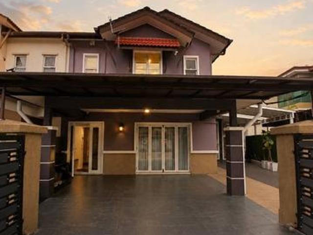 Denai Alam Shah Alam Beautiful End Lot House For Sale