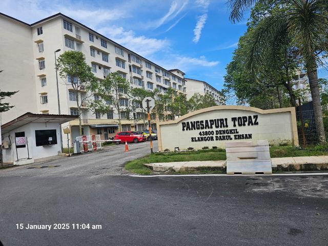 Dengkil Taman Topaz Apartment 24 Hrs Security Below Maret