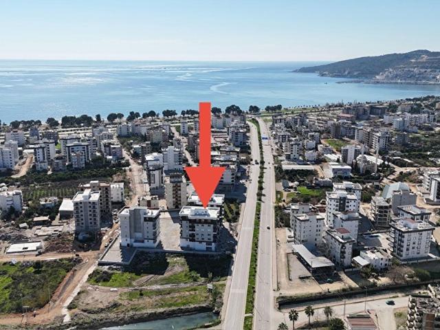 DENİZ MANZARALI ELMALI YOLUNA SIFIR GENİŞ 3+1 SATILIK DAİRE