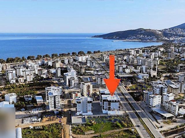 DENİZ MANZARALI ELMALI YOLUNA SIFIR GENİŞ 3+1 SATILIK DAİRE