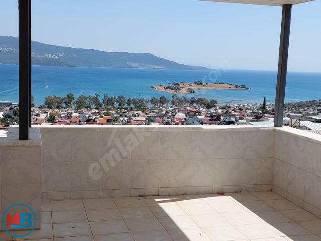 FİYAT DÜŞTÜ !DENİZE 450M 4+1 VİLLA FULL PANORAMİK DENİZ VE DOĞA MANZARALI, KENDİ PLAJI VAR