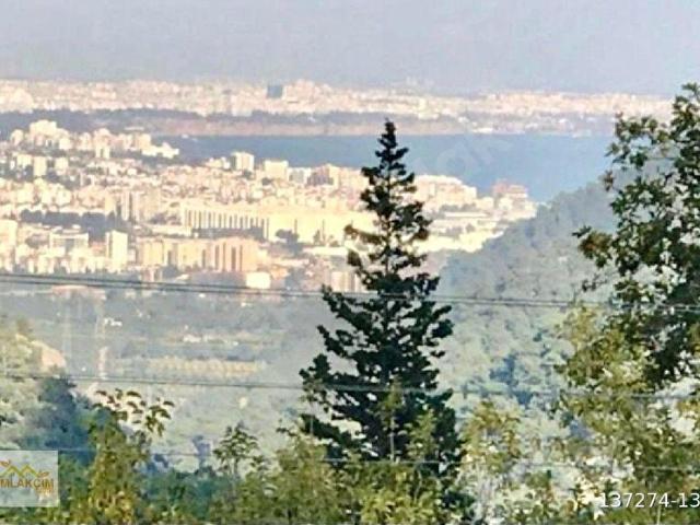 Deniz ve Şehir manzaralı 600mt.rakımlı Parsel