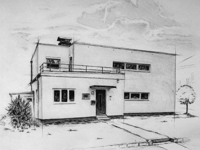 Denkmalgeschützte Bauhaus Villa