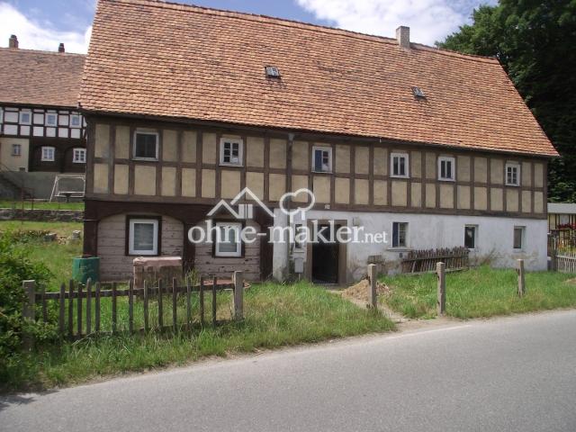Denkmalgeschütztes Haus in der Oberlausitz
