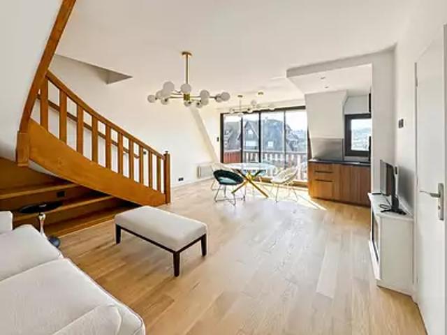 Deauville 14800 Achat / Vente appartement 2 pièces t2 cave balcon