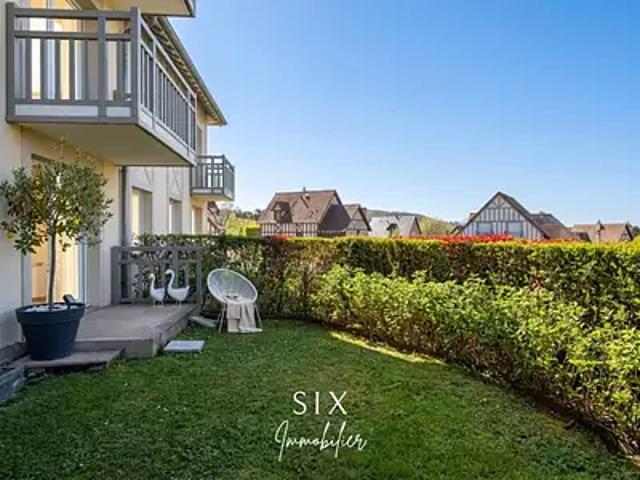 Deauville 14800 Achat / Vente appartement 2 pièces t2 terrasse parking
