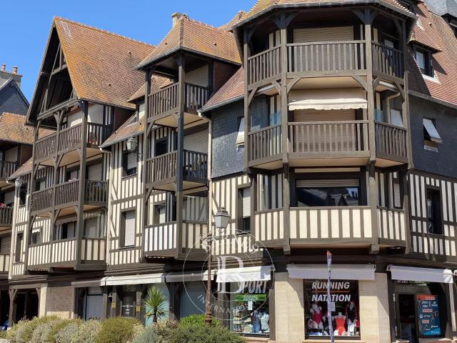 Deauville centre 2 pièces avec balcon vue dégagée 39m² Deauville