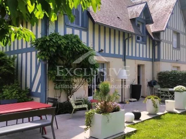 DEAUVILLE QUARTIER EGLISE MAISON JARDIN TERRASSE