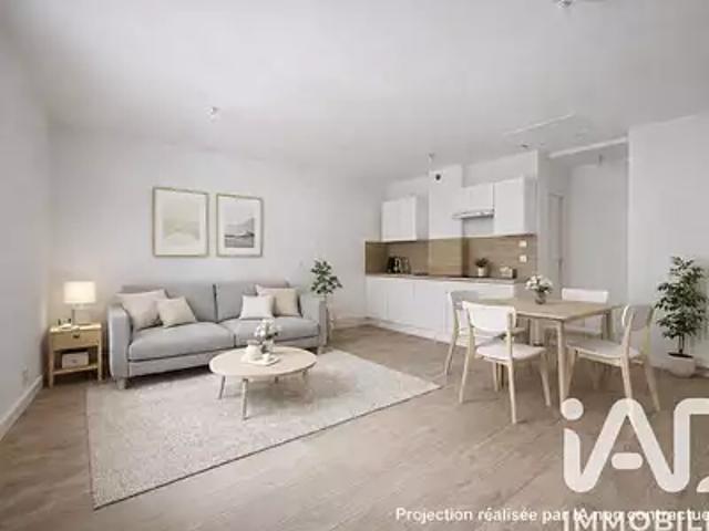 Décines Charpieu 69150 Achat / Vente appartement 2 pièces t2 au dernier étage