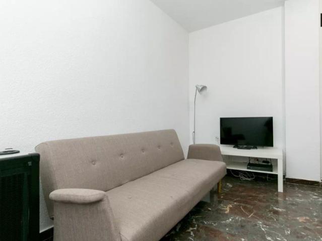 Decorated room with desk in shared apartment, Ronda