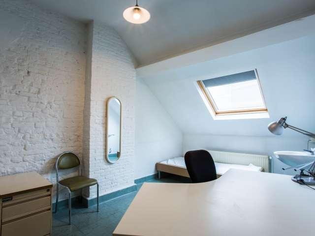 Decorated room in apartment in Saint Josse, Brussels