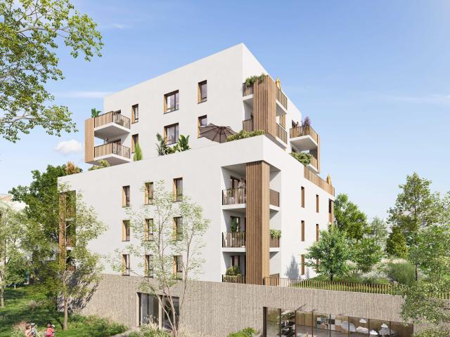 Découvrez cette résidence proche du centre ville bordelais et proposant des appartements confortables allant du T2 au T4 3 pièces, 60 m²