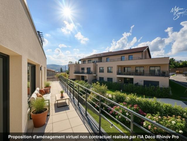 Découvrez ce superbe appartement 4 pièces avec terrasse élégant, lumineux et convivial !