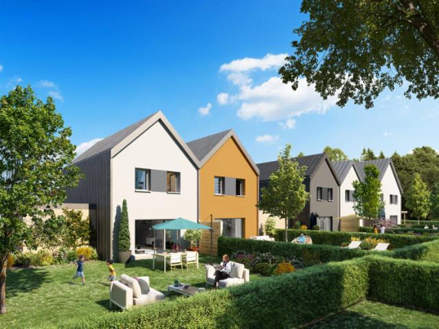 Découvrez, au bord de l'Eure, une résidence composée de 10 maisons bénéficiant d'une tranquillité exceptionnelle et de beaux volumes