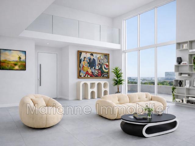 Découvrez des duplex d'exception en dernier étage, alliant v. 118m² Montpellier