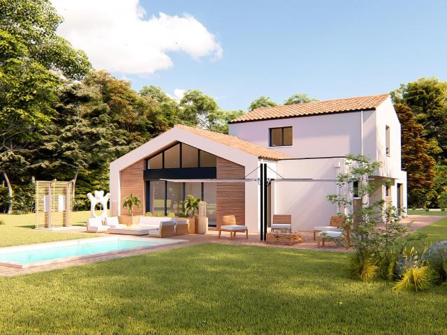 Découvrez la Maison SIGNATURE 2 de 140 m² à Mervent: Un cadre de vie exceptionnel sur un grand terrain !
