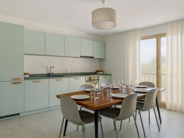 Découvrez le projet Concept B.180 Appartement neuf de 3.5 pièces avec loggia et terrasse