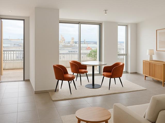 Découvrez votre nouvel havre de paix à Brest avec terrasse et parking privatif
