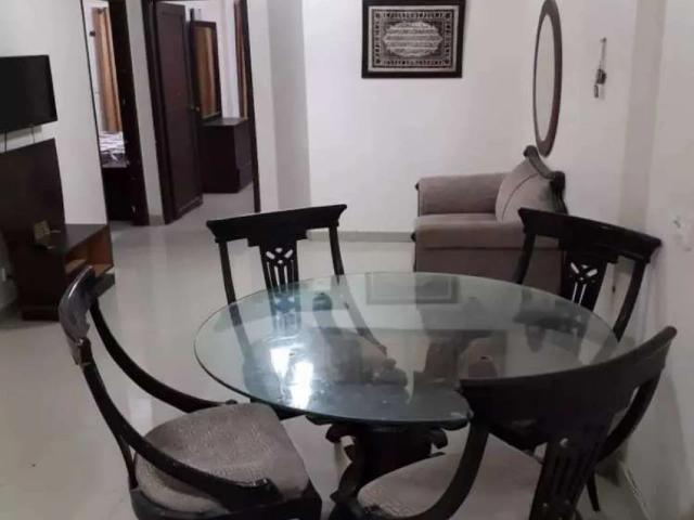 Defence flat for rent fully furnished 2bad attached bath family best Karachi DHA Phase 5 ID 37931