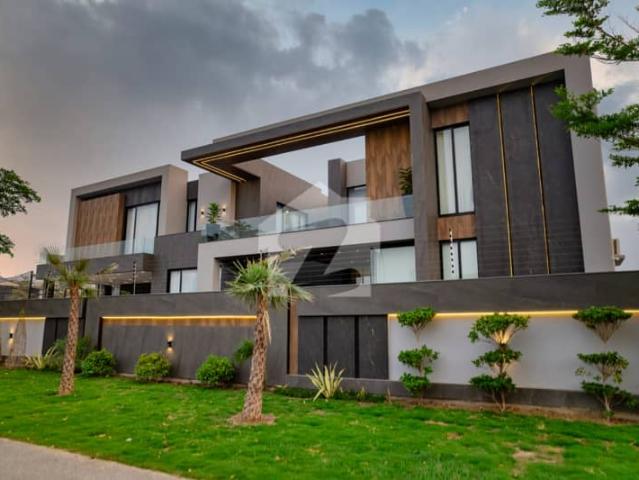 Defence 22 Marla Corner Brand New Ultra Modern Design Full Basement, Furnished Bungalow For Sale