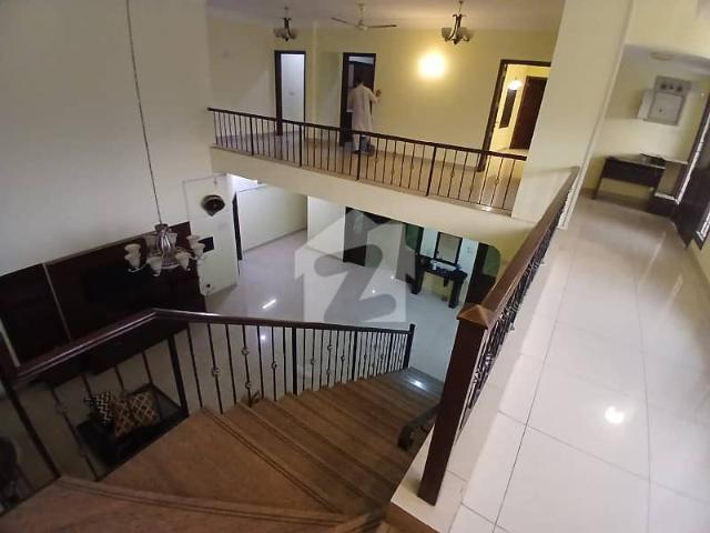 Defence 500 yards bungalow for rent with 20 kv solar system line water