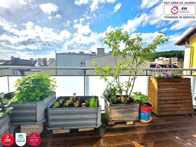 Dein Platz in der Sonne 3 Zimmer Wohnung mit Terrasse & Tiefgarage