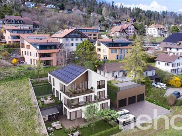 Deine zukünftige Wohnung mit 180° Blick auf den See