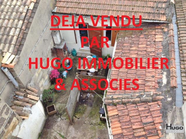 DEJA VENDU PAR HUGO IMMOBILIER et ASSOCIES ! BORDEAUX COURS DE L'YSER / CAPUCINS IMMEUBLE VIDE 4 LOTS 170M2 + COUR